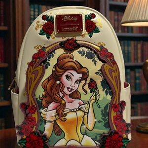 NWT Disney Loungefly Belle Floral Portrait Mini Backpack – SOLD OUT